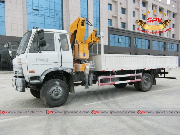 5 Ton Self loader truck Dongfeng, waxed picture 01